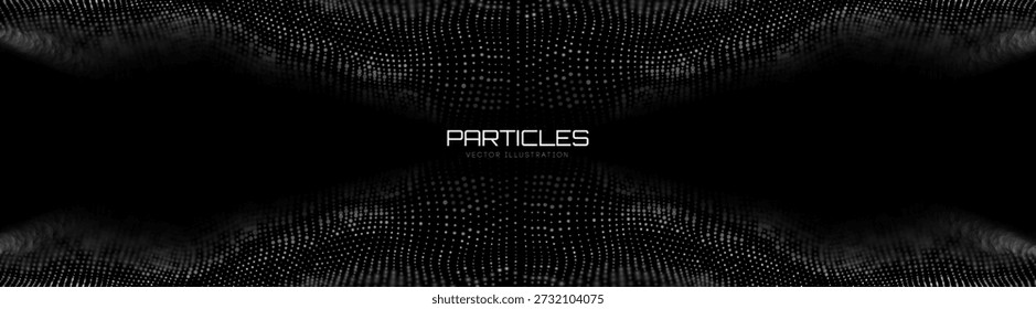 Tech high ai wave with abstract sound tunnel for techie startup blog and iot audio code background. Hi seminar vortex through server conference cluster bg webinar, plus sensor.