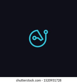 Tech Horse Logo Icon Design Template Vector