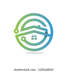 Tech House Illustration