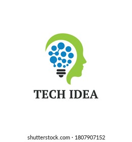 TECH IDEA BRAND LOGO DESIGN