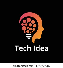 TECH IDEA TECHNOLOGY LOGO DESIGN