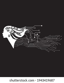 tech illustration adobe illustrator technology tech art