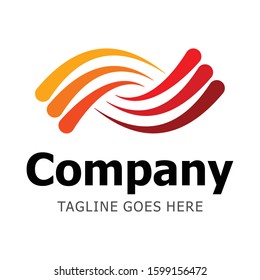 tech letter N logo for your company