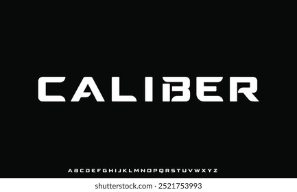 Tech Lettering Modern Alphabet font. Futuristic designs. Typography fonts regular, typeface uppercase and lowercase.
