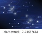 Tech line Vector Circuit Backgroud