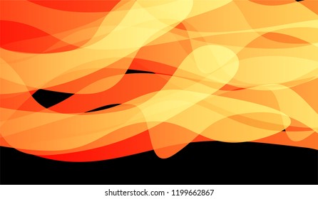 Tech Liquid Background. Colorful Neon Modern Design for Card, Banner, Placard. Gradient Shapes on Black Background.