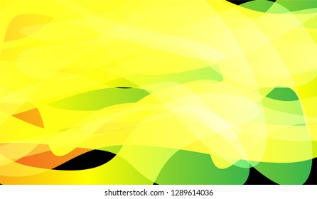 Tech Liquid Background. Colorful Neon Futuristic Design for Card, Banner, Placard. Gradient Shapes on Black Background.