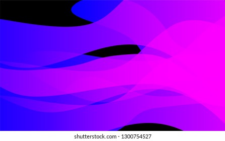 Tech Liquid Background. Colorful Neon Dynamic Design for Print, Brochure, Placard. Gradient Shapes on Black Background.