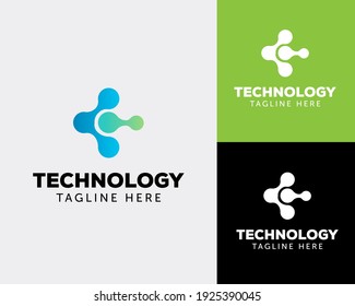 tech logo creative symbol digital logo