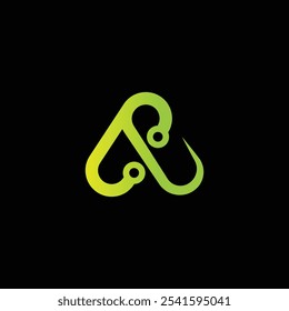 A tech logo design template, A tech logo, A technology vector