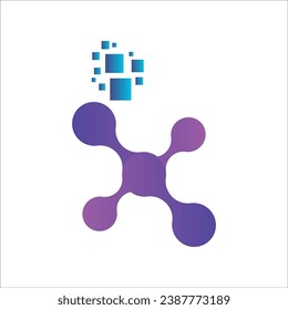 tech logo design for tech and web company