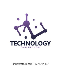 tech logo futuristic