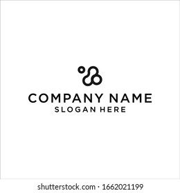 a tech logo icon design vector