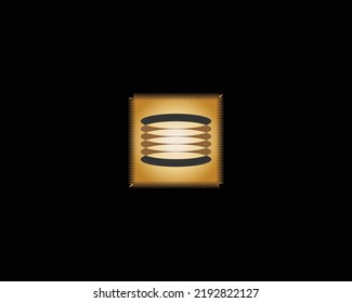 Tech-Logo-Symbol Elegantes Element