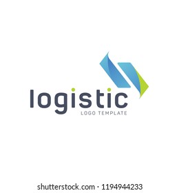 Tech logo logistic