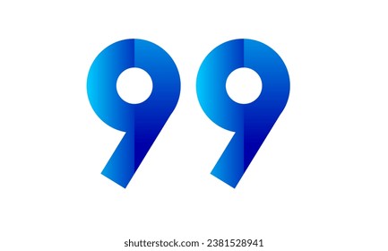 Logo técnico degradado azul moderno