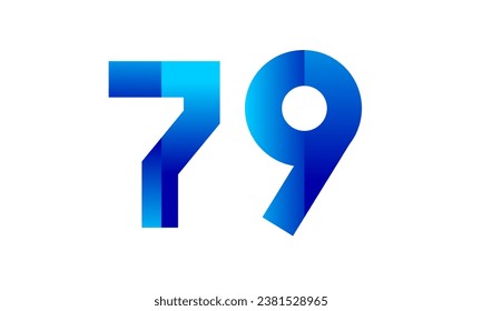 Tech Logo Modern Blue Gradient