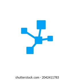 tech logo. technology data tech digital techno logo
