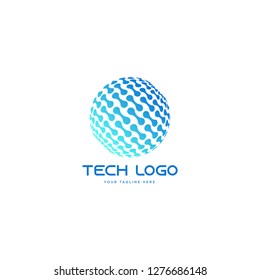 Tech logo - Vector