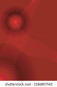 Tech Minimal Geometric Vector Poster Design with Lines and Gradient Colorful Circles. Set of Abstract Backgrounds for Covers, Flyers, Templates, Booklets, Cards, Brochures, Branding, etc.