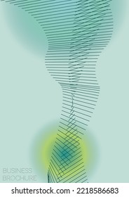 Tech Minimal Geometric Vector Poster Design with Lines and Gradient Colorful Circles. Set of Abstract Backgrounds for Covers, Flyers, Templates, Booklets, Cards, Brochures, Branding, etc.