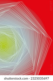 Tech Minimal Geometric Vector Poster Design with Lines and Gradient Colorful Circles. Collection of Abstract Backgrounds for Covers, Flyers, Templates, Booklets, Cards, Brochures, Branding, etc.