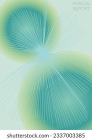 Diseño de afiches de vectores geométricos de tecnología mínima con líneas y círculos coloridos de gradiente. Conjunto de fondos abstractos para portadas, volantes, plantillas, folletos, tarjetas, folletos, promoción de marca, etc.