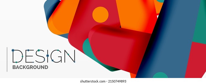 Papel de pared geométrico mínimo tecnológico. Fondo creativo abstracto. Ilustración vectorial de franjas de estilo de cinta para fondo de carteles de fondo o página de aterrizaje