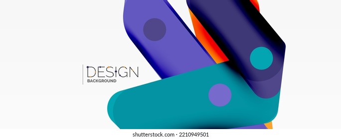 Papel de pared geométrico mínimo tecnológico. Fondo creativo abstracto. Ilustración vectorial de franjas de estilo de cinta para fondo de carteles de fondo o página de aterrizaje