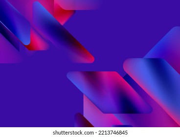Tech minimal geometric wallpaper. Creative abstract background. Vector illustration for wallpaper banner background or landing page