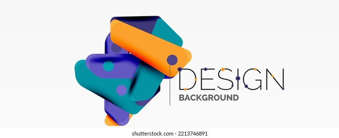 Technisch minimale geometrische Tapete. Kreativer abstrakter Hintergrund. Streifen im Baustil, Vektorgrafik für Bildschirmhintergrund oder Landeeite