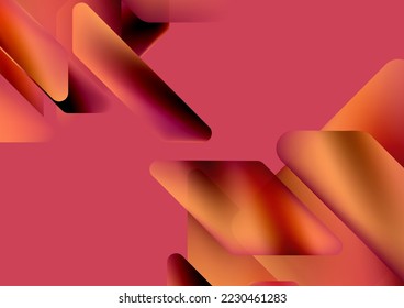 Tech minimal geometric wallpaper. Creative abstract background. Vector illustration for wallpaper banner background or landing page