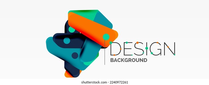 Papel de pared geométrico mínimo tecnológico. Fondo creativo abstracto. Ilustración vectorial de franjas de estilo de cinta para fondo de carteles de fondo o página de aterrizaje