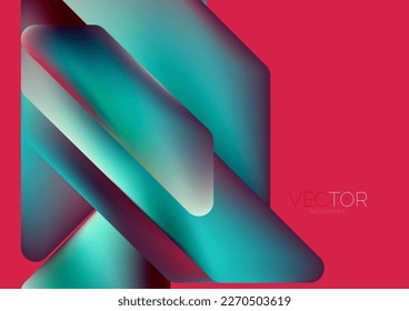 Papel de pared geométrico mínimo tecnológico. Fondo creativo abstracto. Ilustración vectorial para fondo de banner de fondo o página de aterrizaje de papel pintado