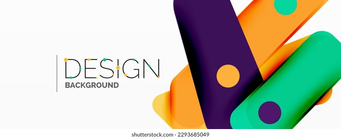 Papel de pared geométrico mínimo tecnológico. Fondo creativo abstracto. Ilustración vectorial de franjas de estilo de cinta para fondo de carteles de fondo o página de aterrizaje