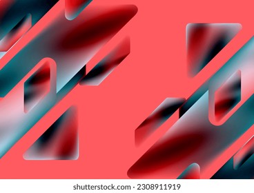 Papel de pared geométrico mínimo tecnológico. Fondo creativo abstracto. Ilustración vectorial para fondo de banner de fondo o página de aterrizaje de papel pintado