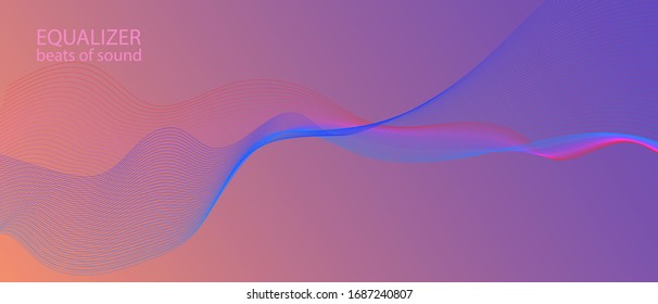 Tech Neon Wallpaper. Big Data Stream Blue Purple Pink Matrix Geometric Banner. Grunge Music Presentation Digital Gradient Overlay. Data Fractal Slide. 3D Fluid Lines. Futuristic Vector Equalizer.
