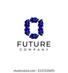 logotipo moderno para inicio de la nueva empresa de tecnología