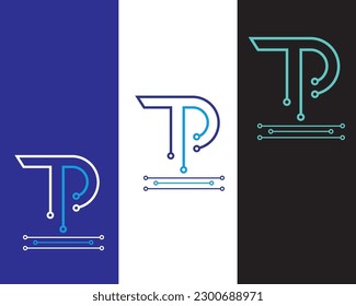 Tech park creative Logo design 