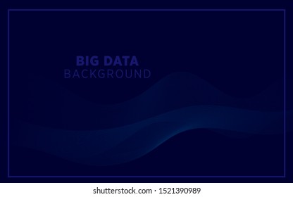 Tech Poster. Glow Digital Particles. Big Data Concept. blue Tech Banner. Particle Motion. Big Data Analysis. dark blue Binary Number Background. blue Tech Abstract.
vector illustration.