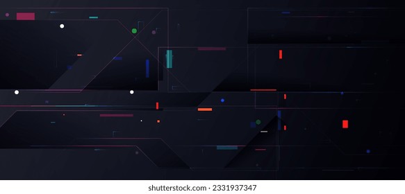 fondo de producto tecnológico, banner tecnológico, concepto corporativo moderno. Ilustración vectorial para empresas, antecedentes de alta tecnología y antecedentes técnicos abstractos