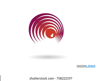 Tech random logo. Great for new startup or company