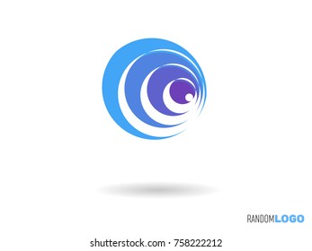 Tech random logo. Great for new startup or company