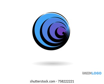 Tech random logo. Great for new startup or company