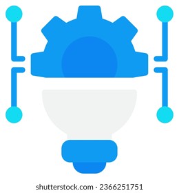 Icono de ilustración de objeto de Tech Revolution