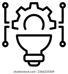 Icono de ilustración de objeto de Tech Revolution