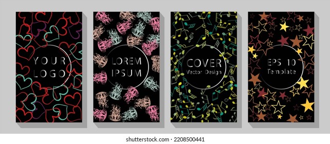  Tech science future background, space astronomy concept. Star, dot halftone gradient effect, flat modern abstract design Geometric mock-up texture.