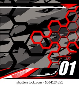 tech shape background. vector racing graphic