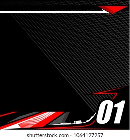 tech shape background. Vector Racing Graphic 