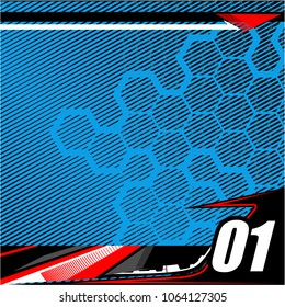 tech shape background. Vector Racing Graphic 